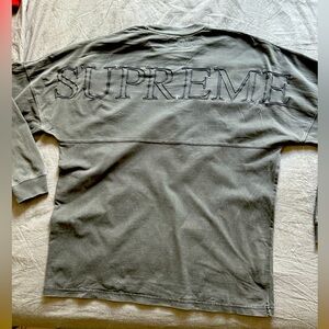 Supreme Overdyed Long Sleeve Shirt SS20 Relaxed Fit